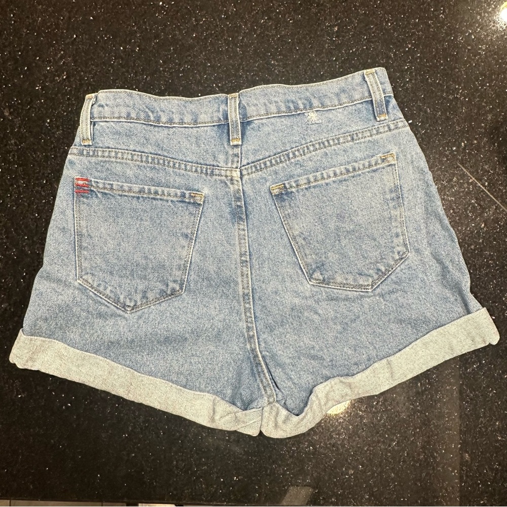 High Rise Jean Shorts - Picture 3 of 7
